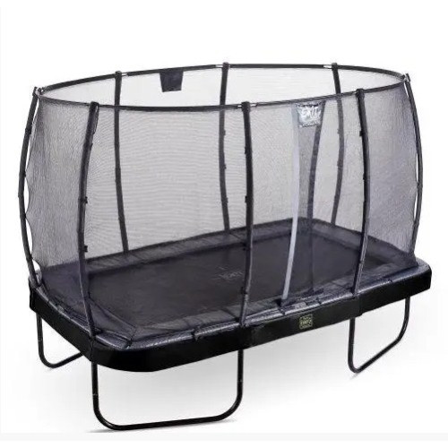 Купити Батут  EXIT Elegant Premium прямокутний 214 х 366 cm black у Києві - фото №1